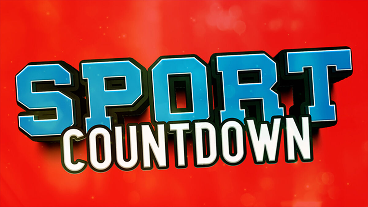 Red Blue Sports Hype Countdown image number null